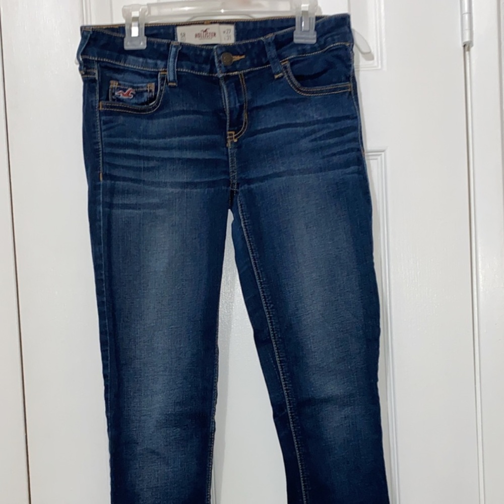 Hollister dark wash jeggings